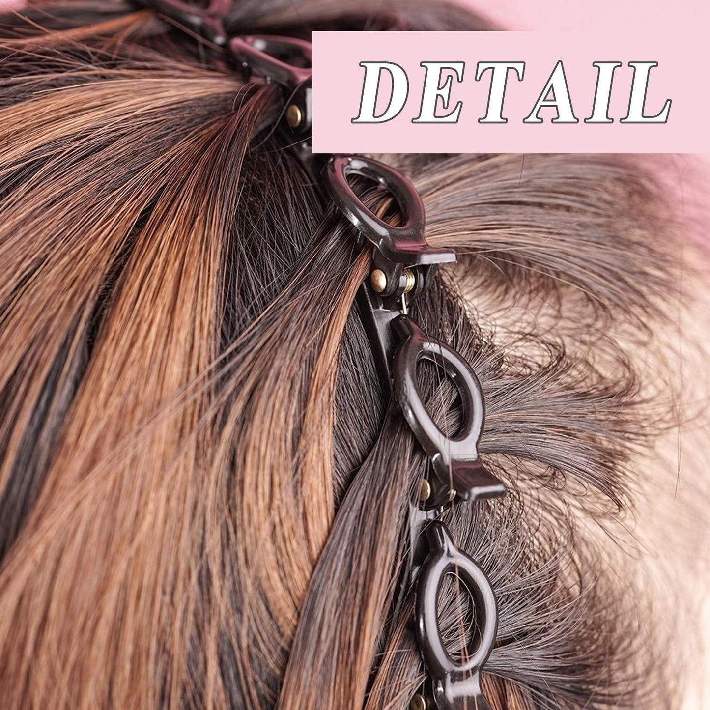π« Twist Hairband Set (4 Pcs) β Stylish Trunk Plastic Hair Bands π