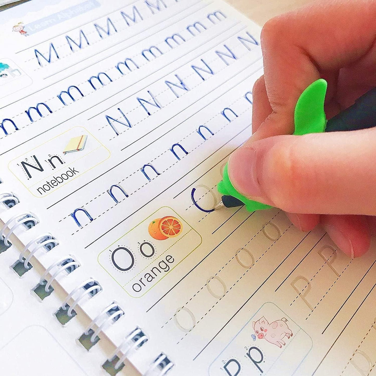 βοΈ Kids Magic Practice Tracing Book π β Reusable Handwriting Copybook Set