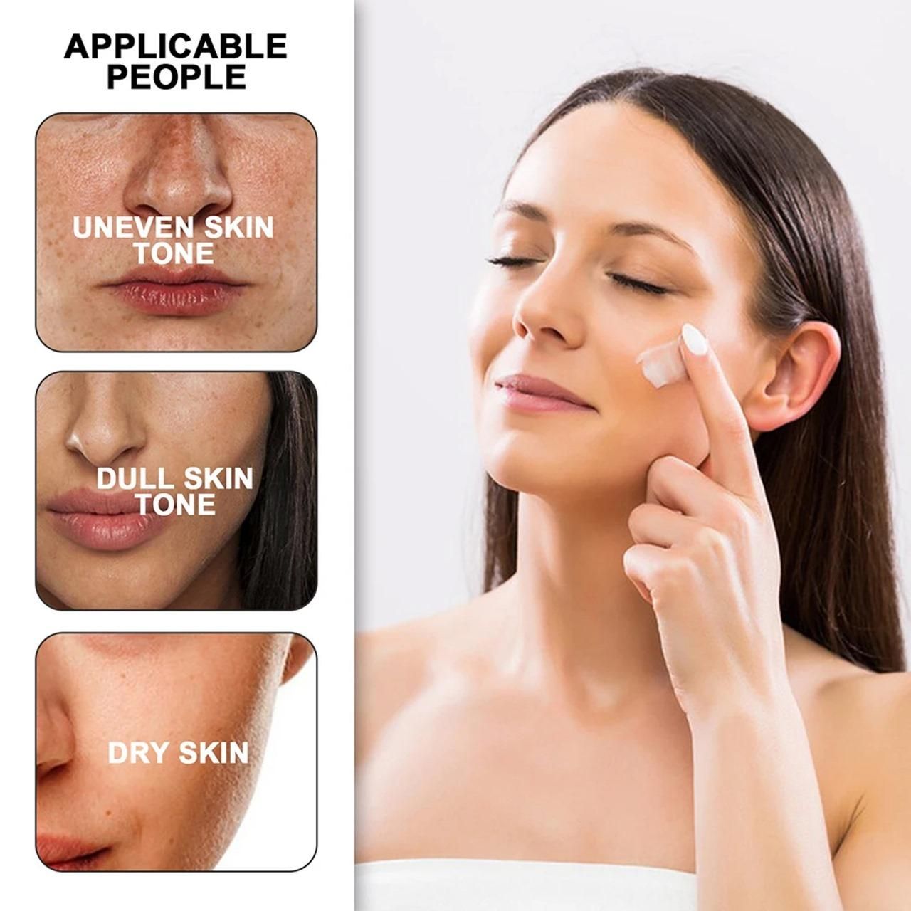🧴 Jaysuing Instantly White Skin Lightening Cream 100g (Pack of 2) – Visible Glow in Just Minutes ✨