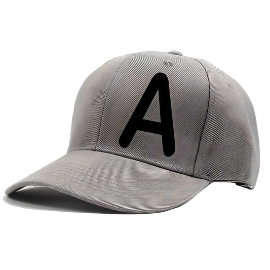 🧢 Unisex Solid Printed Cotton Cap – Breathable, Stylish & Adjustable