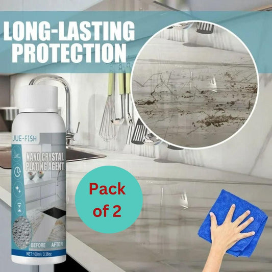 🧼 Nanocrystal Plating Agent 100ML (Pack of 2) – Ultimate Car Shine & Protection ✨
