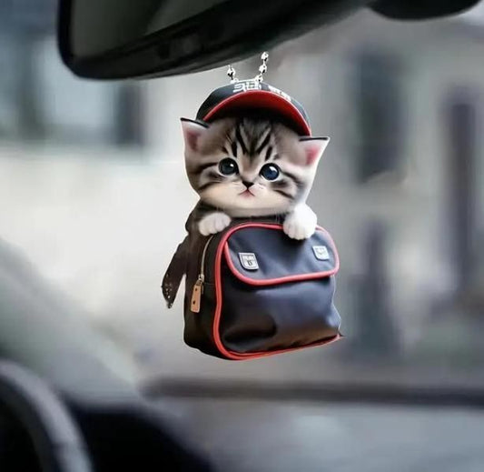 🐱✨ Acrylic Magic Kitten Decor Pendant Set – Cute, Mystical & Aesthetic Room Charm! 🌙🎀