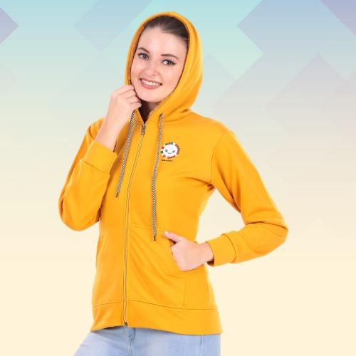 👩‍🦰 Woman Stylish Zipper Hoodie 🔥 – Cozy, Comfy & Trendy Look!