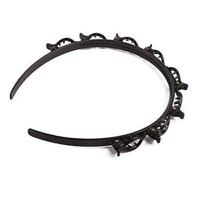 💫 Twist Hairband Set (4 Pcs) – Stylish Trunk Plastic Hair Bands 💖
