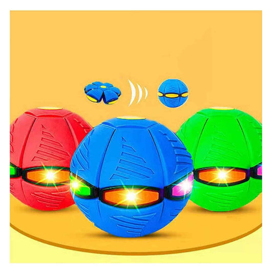 🛸 UFO Magic Football (Multicolor) ⚽ – Shape-Shifting Fun for All Ages!