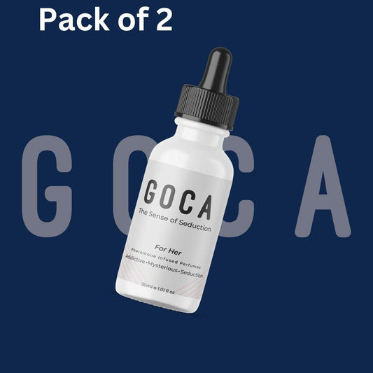 🖤 GOCA The Sense of Seduction For Her – 30ML (Pack of 2) | Long-Lasting Perfume 🌸💫