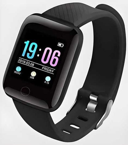 🆕 ID116 Plus Smart Fitness Smartwatch ⌚ | Heart Rate, Activity Tracker & Notifications 📲