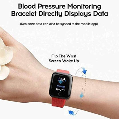 🆕 ID116 Plus Smart Fitness Smartwatch ⌚ | Heart Rate, Activity Tracker & Notifications 📲