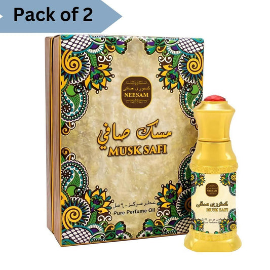 🧴 Musk Safi Perfume – A Symphony of Rich Aromas 🌿 | 50ML (Pack of 2)