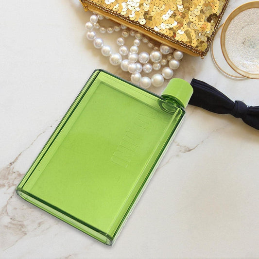 🧴 Portable Flat Water Bottle – Slim, Stylish & Travel-Friendly! ✈️💧