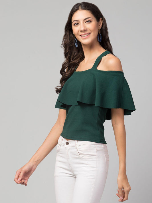 👚 Airbiter Collection Women's Solid Cotton Blend Top – Stylish, Comfy & Everyday Ready ✨