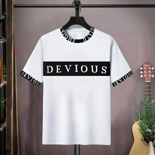 Stylish Cotton Blend Printed Men's Round Neck Full Sleeves T-Shirt 👕✨ | Buy Now!