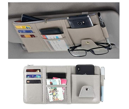 🧰 Car Styling Visor Organizer – Auto Sun Visor Storage Pouch 🚗✨