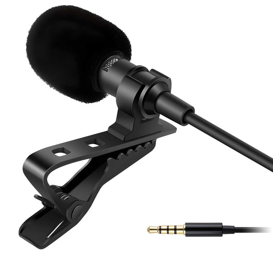 Dynamic Lapel Collar USB Omnidirectional Mic - Professional Audio Made Easy 🎙️✨